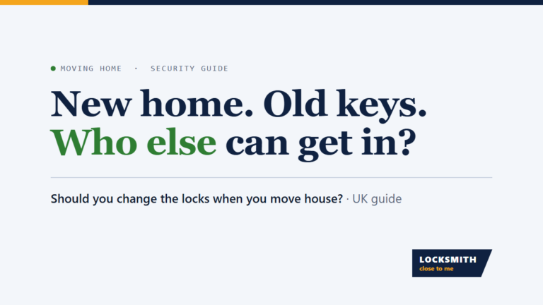 New home, old keys: who else can get in? Should you change the locks when you move house