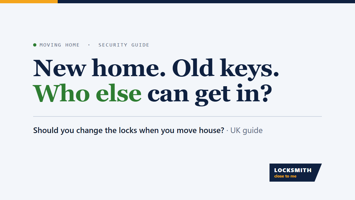 New home, old keys: who else can get in? Should you change the locks when you move house